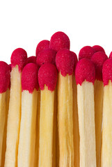 matches isolated on a white background