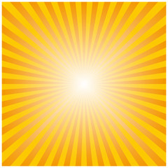 Obraz premium 放射状背景（オレンジ）