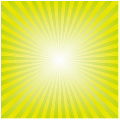 Obraz premium 放射状背景（グリーン）