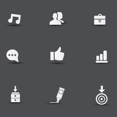 Web icons,vector