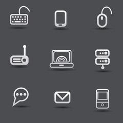 Computer icons,vector