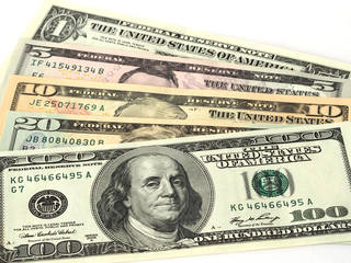US dollar bills