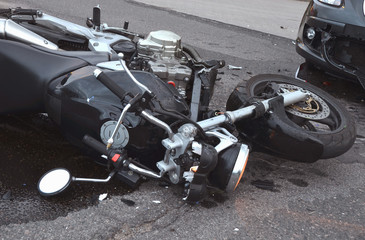 unfall mit motorrad