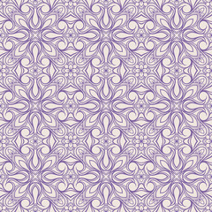 Obraz premium purple floral pattern