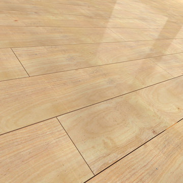 Pine wooden flooring tiles