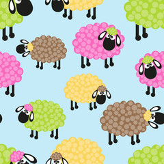Sheep seamless