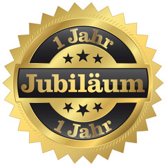 1 Jahr Jubiläum