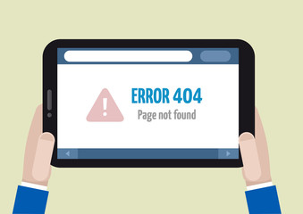 tablet error 404