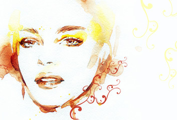 abstract  woman portrait © Anna Ismagilova