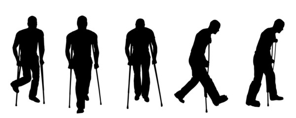 vector silhouette man