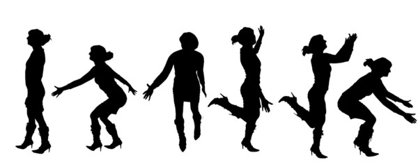 vector Silhouettes of people