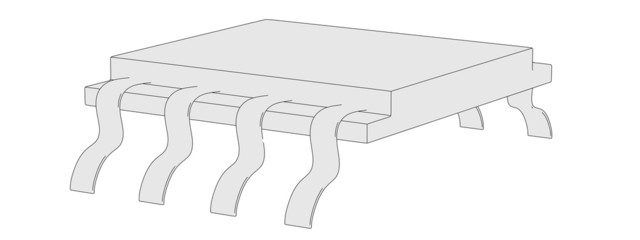 cartoon image of electronic part