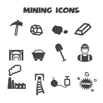 mining icons
