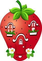 fabulous strawberry house