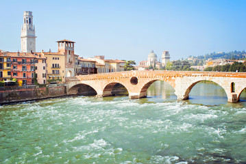Obraz premium View of Verona, Italy
