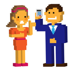 ブロック_セールス交渉中