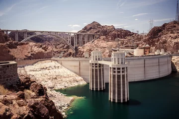 Selbstklebende Fototapete Damm Hoover-Staudamm