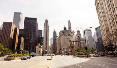 Cercles muraux Ville sur leau Chicago, USA