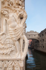 Bridge of Sighs in Venice