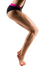 female muscular legs
