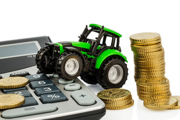 Obraz premium cost accounting in agriculture