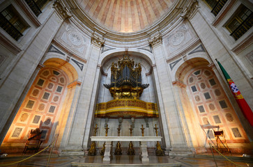 Fototapeta na wymiar Santa Engracia Kościół Narodowy Patheon Portugalii, Lizbonie