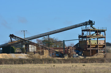 Fototapeta premium Gravel Extraction Works