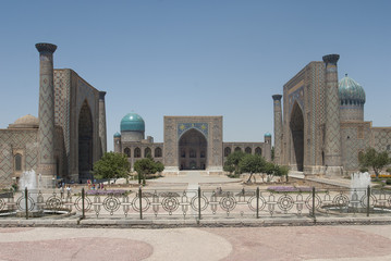 Le Registan, Samarcande, Ouzbekistan