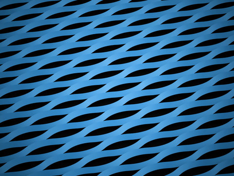 Abstract Blue Mesh Background