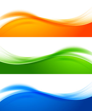 Set of colorful banners