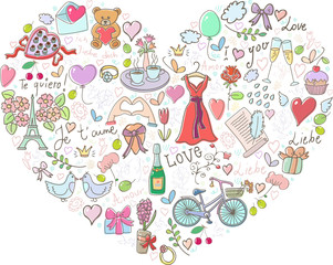 Valentine's Day background