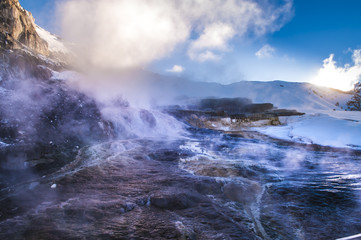 Yellowstone Winter Landscape
