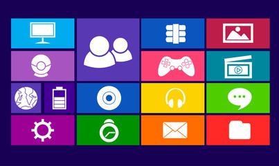 Colorful Square Icon