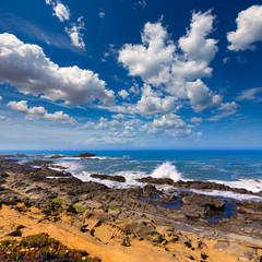 California Bean Hollow State beach in Cabrillo Hwy