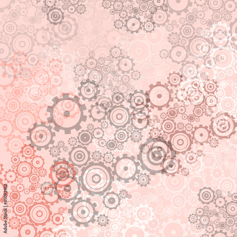 Poster abstract vector light cogs gears background