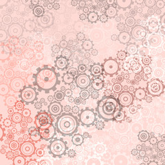 Abstract Vector Light Cogs Gears Background