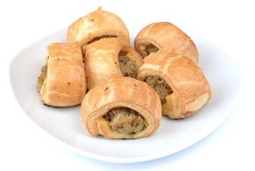 kapuśniaki z kapustą