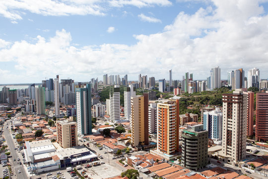 Panorama von Joao Pessoa in Brasilien