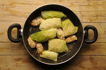 Verze ripiene Repollo relleno Cabbage