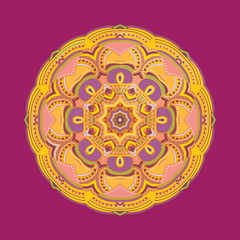 Colorful mandala. Vector element for your design