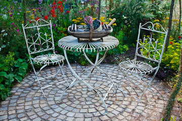 Garden patio