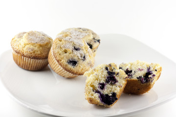 Homemade Blueberry Muffins