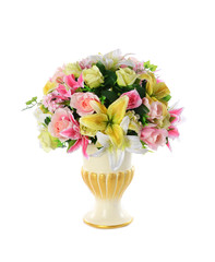 many flower and flower pot