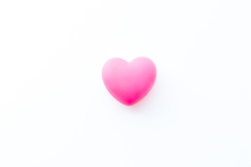 Fototapeta premium heart on white background