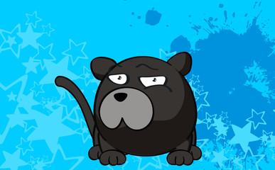 panther cartoon background2