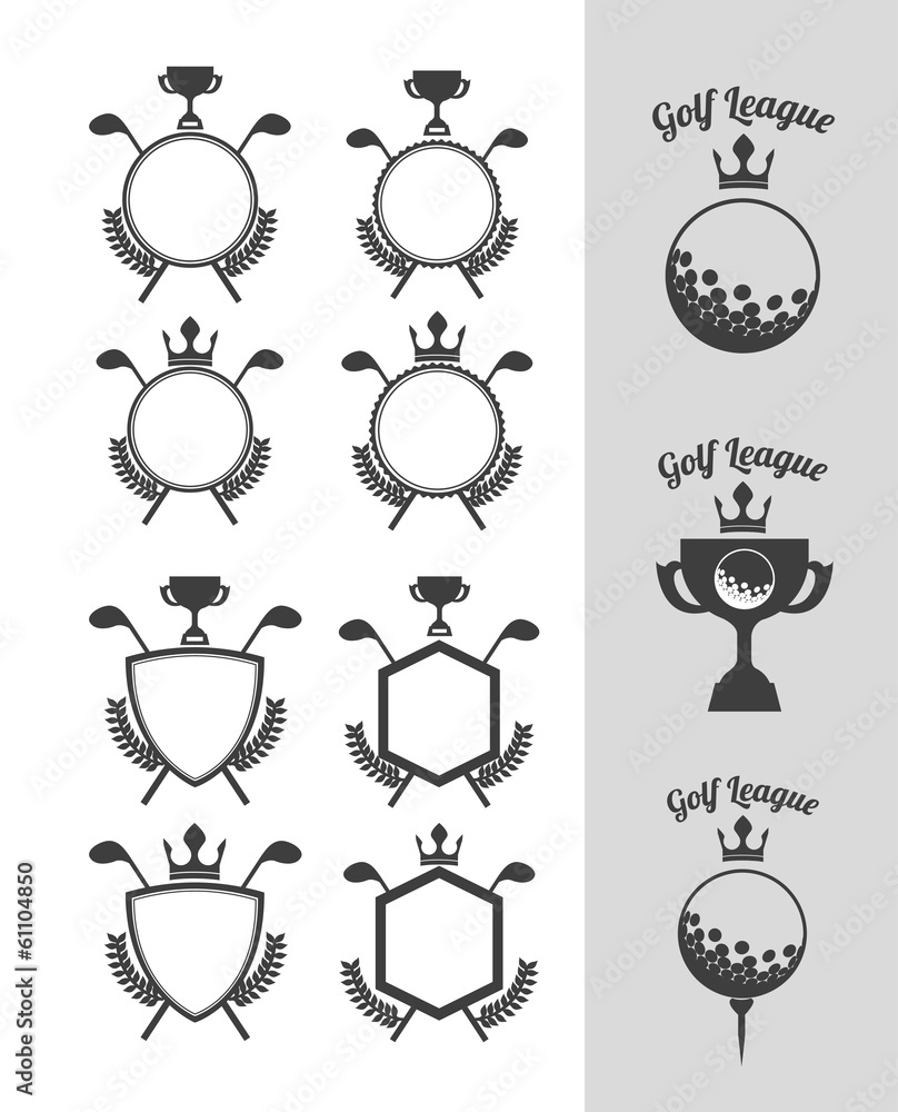 Canvas Prints golf design