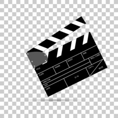 Naklejka premium Film Clapper