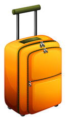 An orange baggage