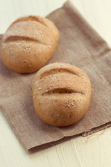 single bread of brown