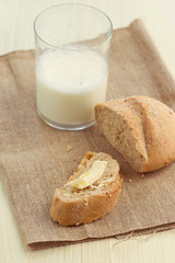 bread and milk